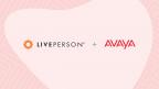 Avaya and LivePerson (Nasdaq: LPSN) logos